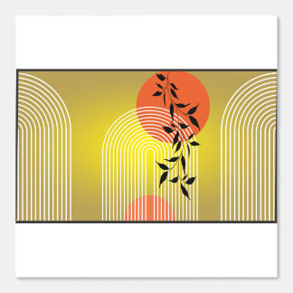 Arte de impresión de papel de pared