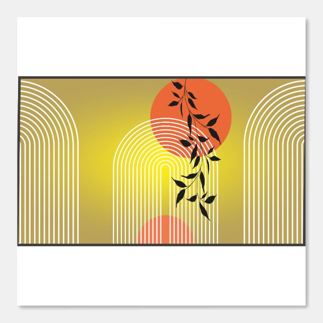 Arte de impresión de papel de pared (Anverso)