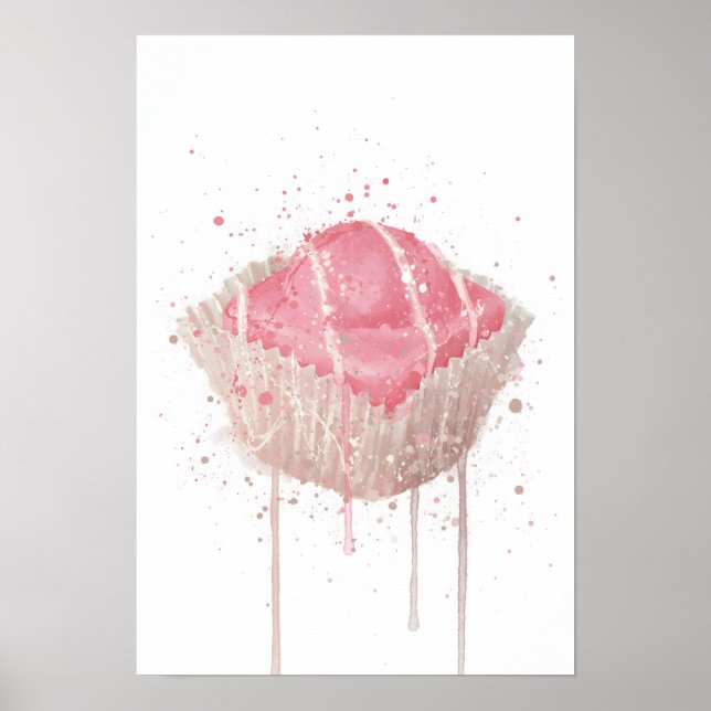 Arte de impresión de pastel 'Fresa French Fancie' (Frente)
