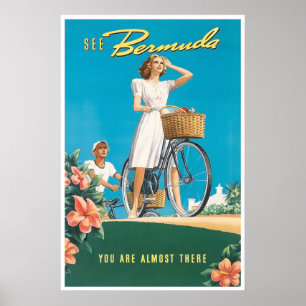 Arte de impresión de póster de viaje vintage de Be