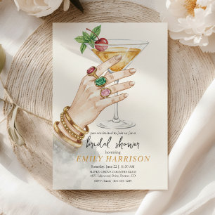 Arte de Invitación de Despedida de Soltera con Cóc