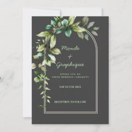 Arte de invitaciones de boda