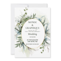 Arte de invitaciones de boda