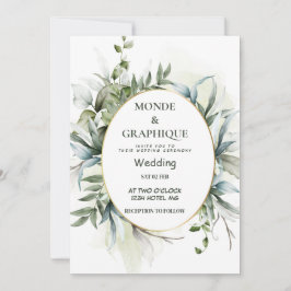 Arte de invitaciones de boda