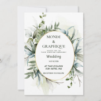 Arte de invitaciones de boda