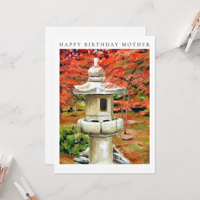 Arte de Jardín de Vintage japonés (Anverso/Reverso In Situ)