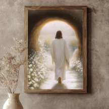 Arte de Jesús para paredes, Cristo resucitado impr