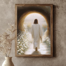 Arte de Jesús para paredes, Cristo resucitado impr