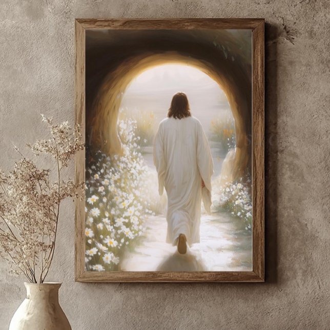 Arte de Jesús para paredes, Cristo resucitado impr (Subido por el creador)