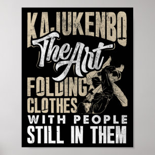 Arte de Kajukenbo Ropa plegable con el pueblo Kara