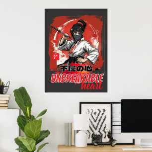 Arte de Karate de Chica Marcial de Anime Corazón I