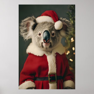 Arte de koala de Navidad, Animal festivo, Fiesta