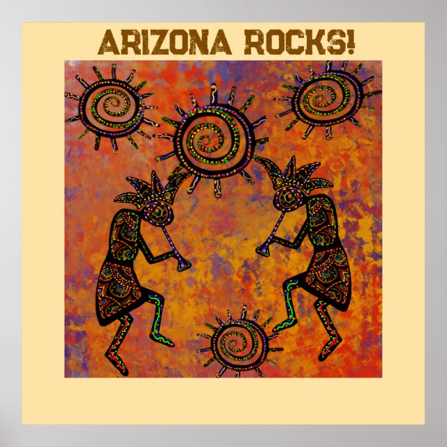 Arte de Kokopelli  (Frente)