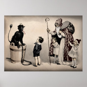 Arte de Krampus vintage