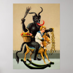 Arte de Krampus vintage