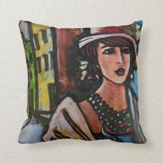 Arte de la almohada de la colección de los bistros