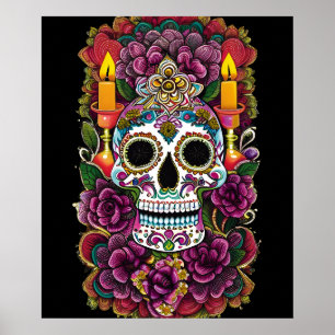 Arte de la calavera del azúcar - Altar de la luz d