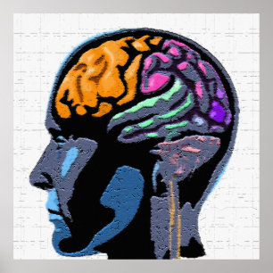 Arte de la calle de la mente humana