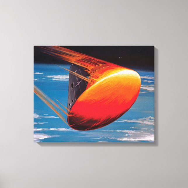 Arte de la cápsula espacial del módulo de comando  (Anverso)