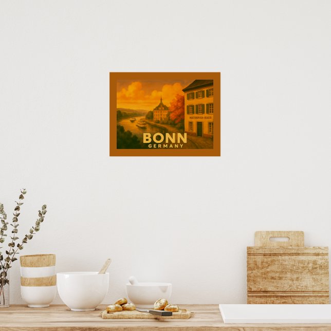 Arte de la ciudad de Bonn Alemania (Cocina)