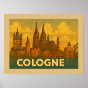 Arte de la ciudad de Colonia Alemania