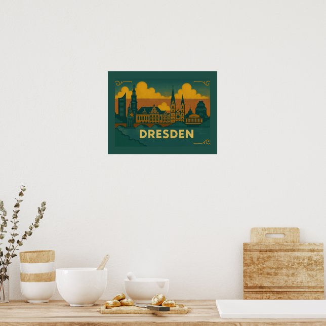 Arte de la ciudad de Dresde Alemania (Cocina)