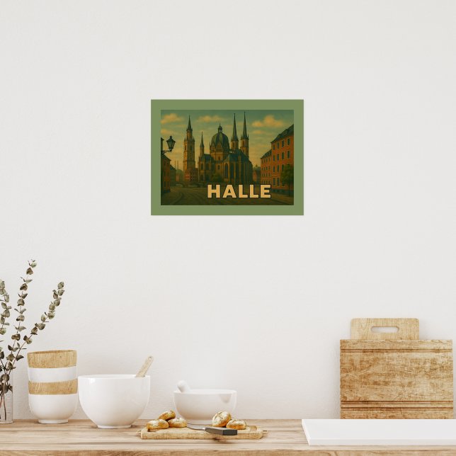 Arte de la ciudad de Halle Alemania (Cocina)