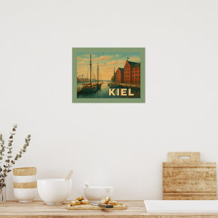 Arte de la ciudad de Kiel Alemania