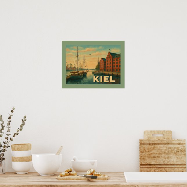 Arte de la ciudad de Kiel Alemania (Cocina)