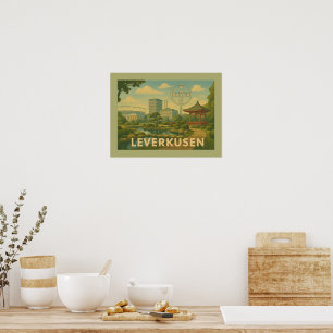 Arte de la ciudad de Leverkusen Alemania