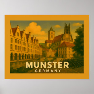 Arte de la ciudad de Münster Alemania
