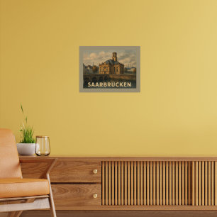 Arte de la ciudad de Saarbrücken Alemania