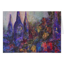 Arte de la cosecha del vino rojo