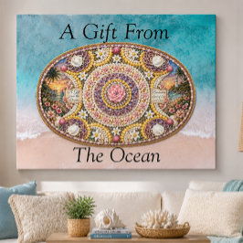 Arte de la Diosa del Océano Nautilus Espiritual