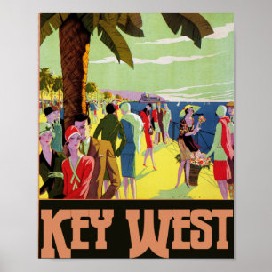 Arte de la época de viajes del oeste de Florida