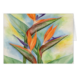 Arte de la flor de la ave del paraíso - multi