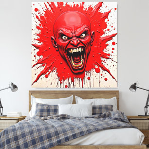 Arte de la ira de los Demonios Rojos