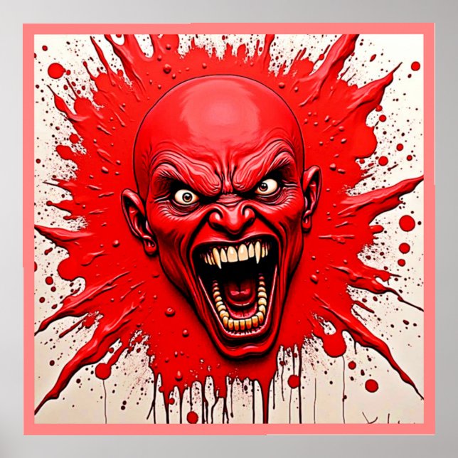 Arte de la ira de los Demonios Rojos (Frente)