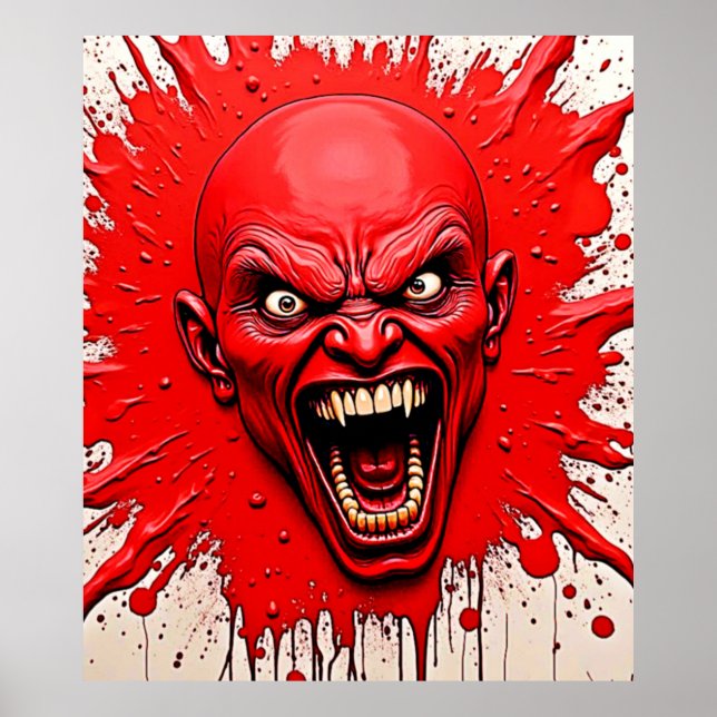 Arte de la ira de los Demonios Rojos (Frente)