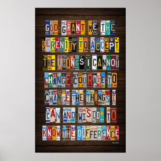 Arte de la Licencia de Oración de Serenity