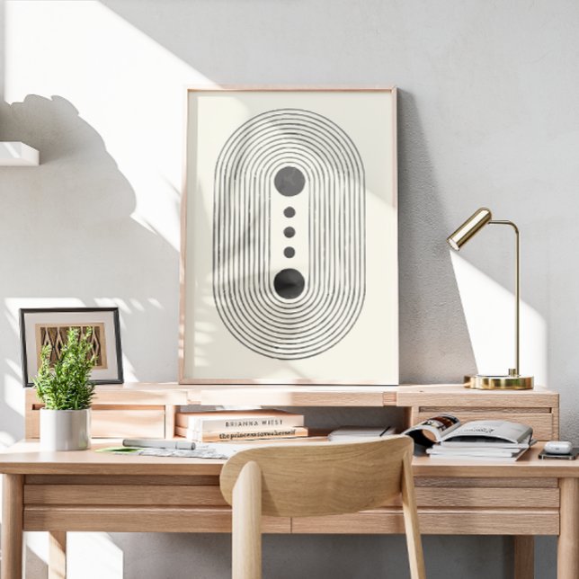 Arte de la línea acuarela de mediados del siglo (Subido por el creador)