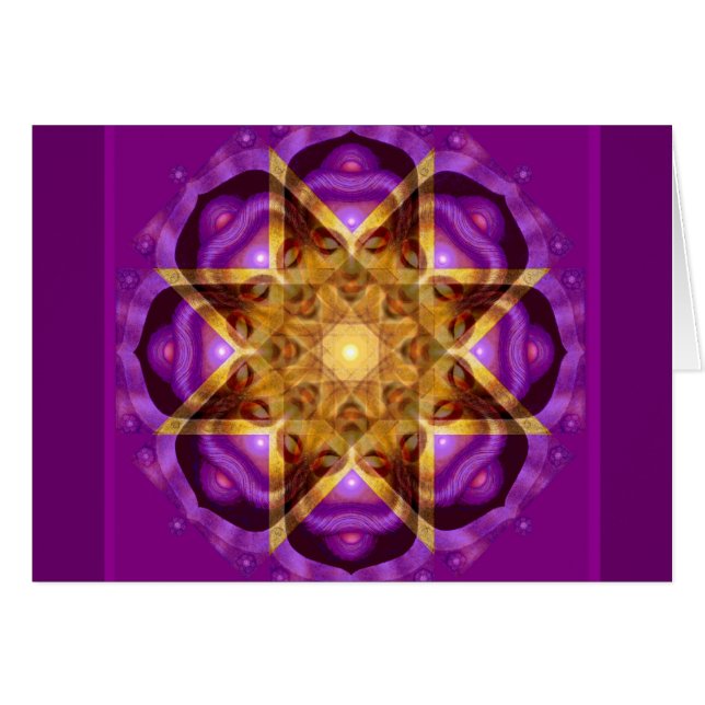 Arte de la mandala de Buda (Anverso (Horizontal))