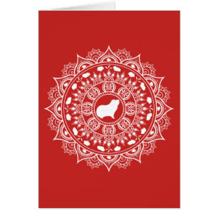 Arte de la mandala del conejillo de Indias