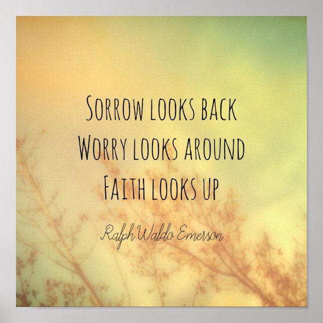 Arte de la naturaleza basado en la cita inspirador (Frente)