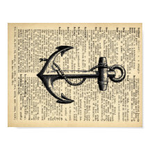 Arte de la página del libro de anclas