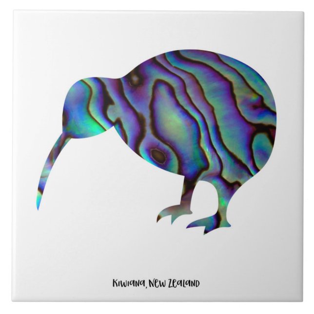 Arte de la pared de Kiwiana de la baldosa cerámica (Frente)