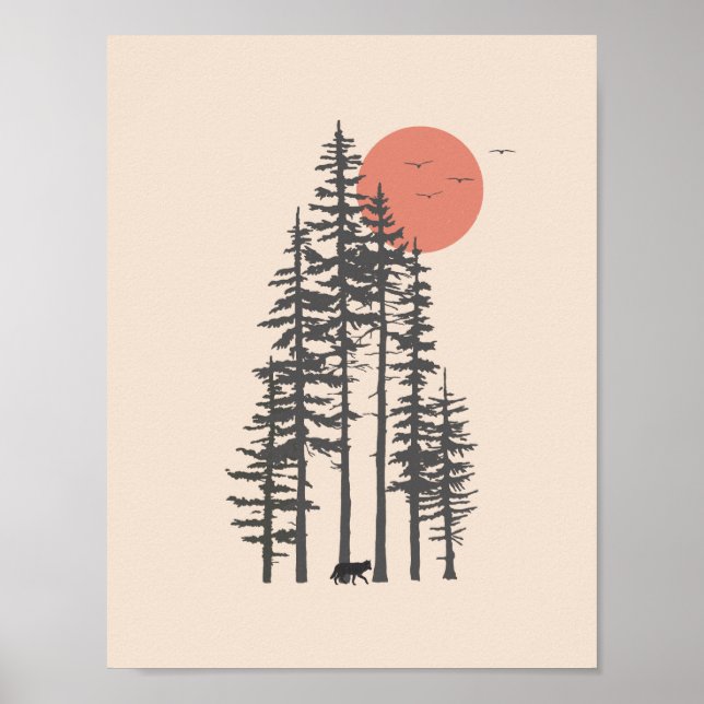 Arte de la pared del noroeste del Pacífico (Frente)