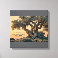 Arte de la pared islámica - Olive Tree with Quran