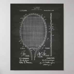 Arte de la patente de la estafa de tenis 1916 -