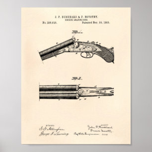 Arte de la patente del arma 1883 del cargamento